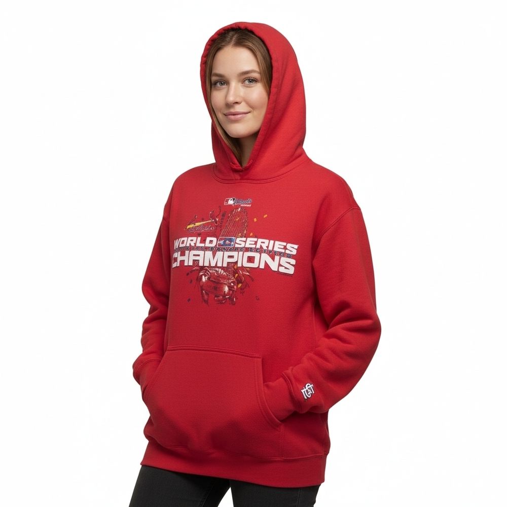 St. Louis Cardinals World Series Champions Hoodie Red XL